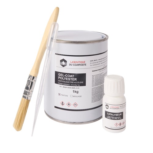 1kg gel coat - 1kg., polyester