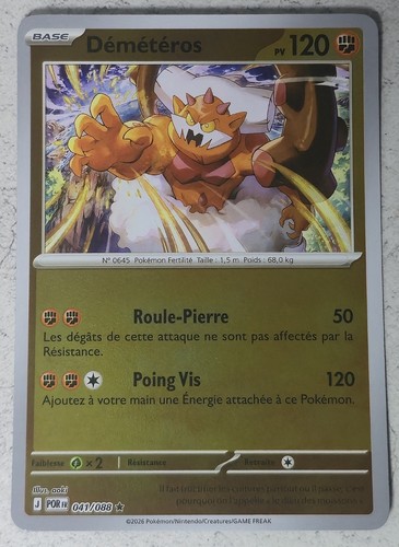 Pokemon démétéros 41 88 - pokemon,