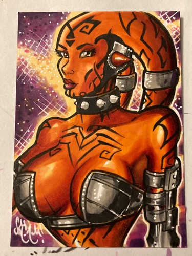 Darth talon sketch - talon, card