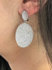 Platine Argent Sterling Saphir