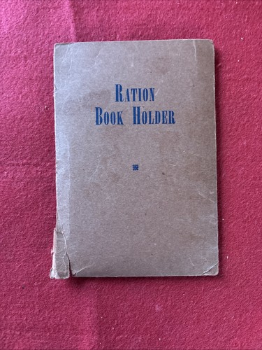 Ww2 army ration book holder - us,