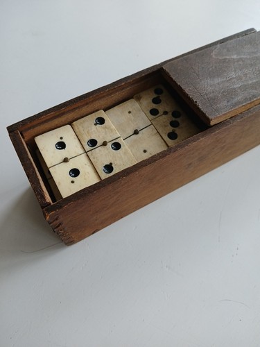 Ancien jeu dominos - ancien, de