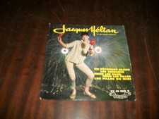 vinyle 45 tours, jacques hèlian, un vêtement blanc, les criquets