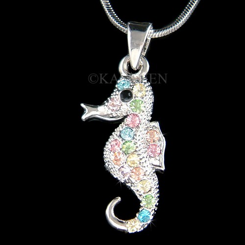 Arc ciel hippocampe plage - arc-en-ciel, hippocampe~