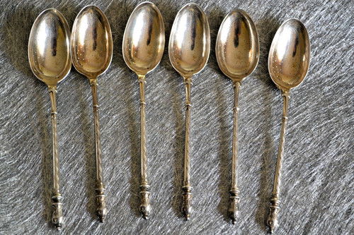 Cuilleres argent russe paul - argent,