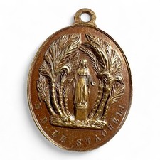 Rare Grande Médaille ancienne  Notre Dame de STAOUELI Algérie Religion Medal