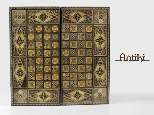 Handmade mosaic wooden