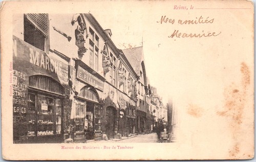 Reims carte postale - 51,