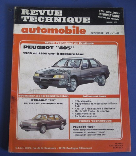 Revue technique rta - revue,