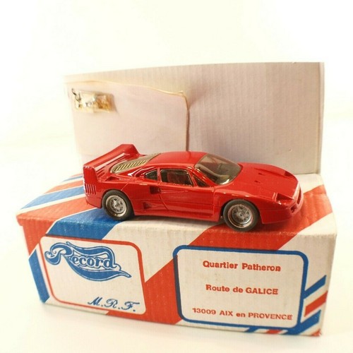 Record ferrari f40 1987 - ,