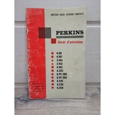 Perkins Moteur diesel Versions Agricole 1965 - Manuel Livret Entretien