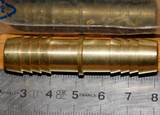 LOT 2 RACCORD diamètre 14mm Jonction double TUYAU tube en laiton PLOMBERIE AIR