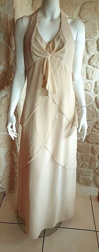 Robe cocktail beige petit - , 40