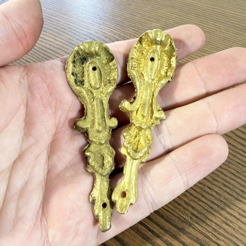 Paire garnitures anciennes - paire,