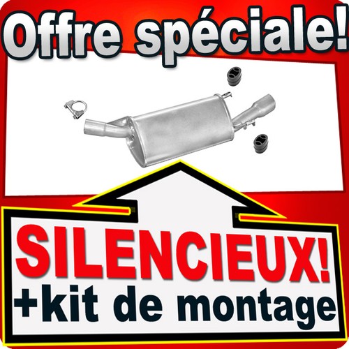 Silencieux arriere pour opel - arriere,