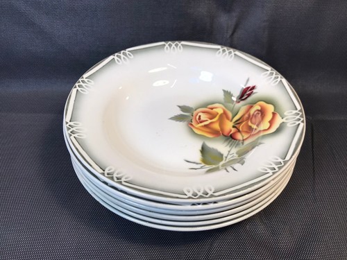 Lot assiettes soupe en - 6,