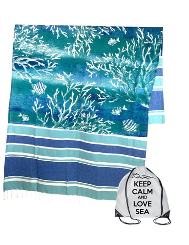 Serviette plage fouta - de,
