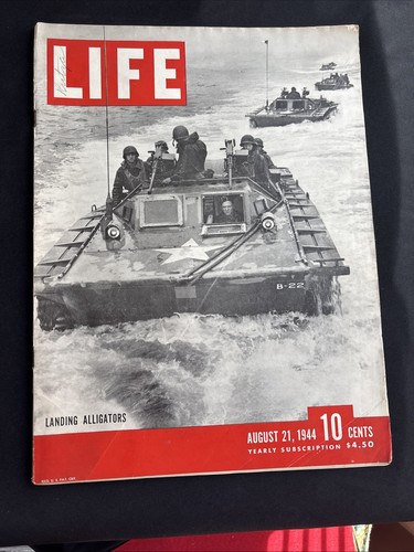 Ww2 magazine life august - us,