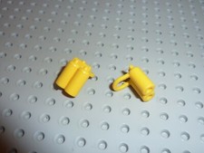 2 x LEGO Yellow Airtank ref