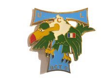 ANCIEN INSIGNE DES TRANSMISSIONS OPEX TRIDENT BCT 9 UCL FAB SHELI ETAT EXCELLENT