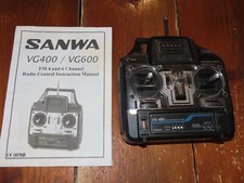 Emmeteur radiocommande SANWA  VG400  DIGITAL PROPORTIONAL SYSTEM