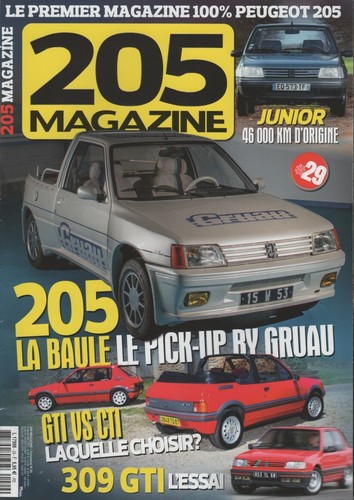 205 magazine peugeot la - magazine,