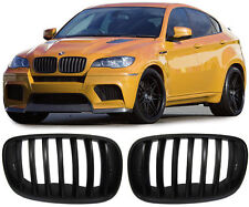 2 GRILLE DE CALANDRE NOIR BAD LOOK BMW X6 E71