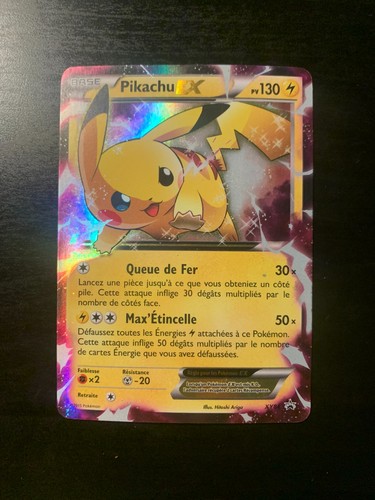 Carte pokémon pikachu ex - carte, :