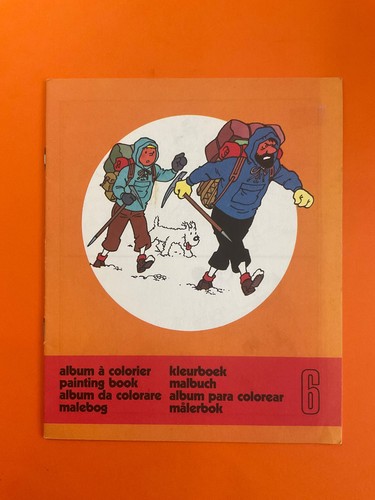 Tintin album colorier 6 - album, n°6