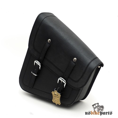 Sacoche cuir noir - 1x,