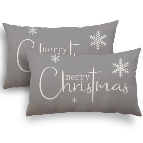 Housse coussin noel 30x50 lot - 30x50,