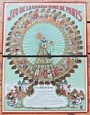c. 1900 - RARE JEU ANCIEN "JEU DE LA GRANDE ROUE DE PARIS" - SIMONIN-CUNY
