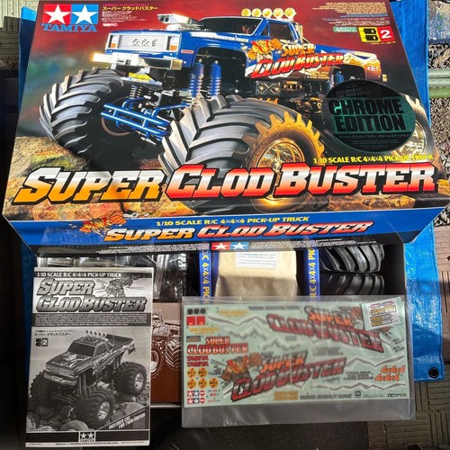 Tamiya super clodbuster chrome - tamiya,
