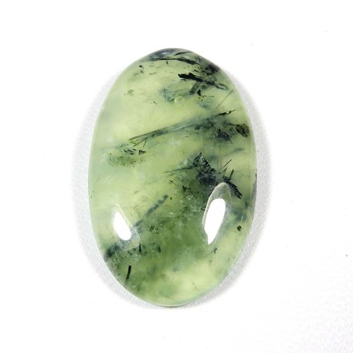 Cabochon préhnite vert