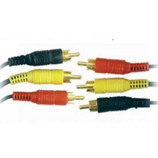 GP1731 Triple 3x Câble Rca Or