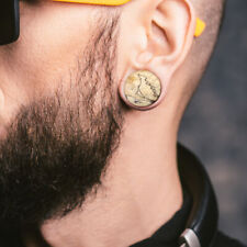 Plug Tunnel Ecarteur d'Oreille en Bois Exotique Naturel de Tamarinier