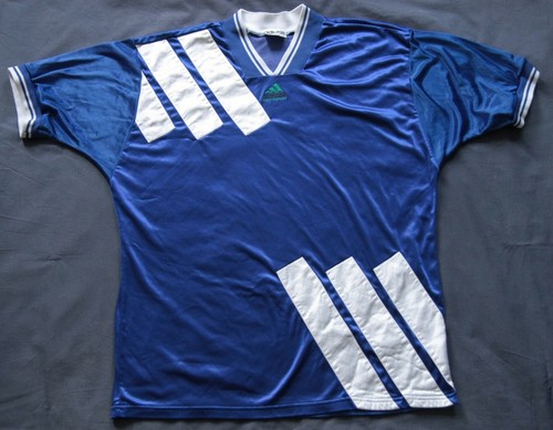 Maillot bleu adidas - maillot,