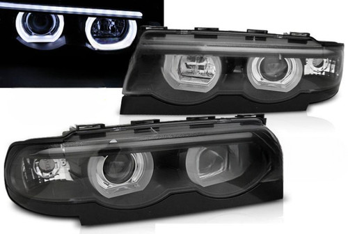 Paire feux phares bmw serie - phares,