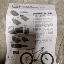Garde boue vtt av'' roto noir