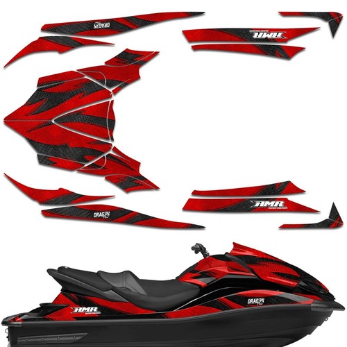Jet ski graphique autocollants - ski,