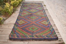Tapis vintage turc kilim