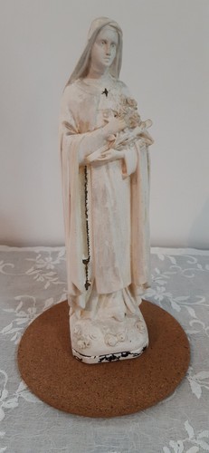 Ancienne statuette plâtre