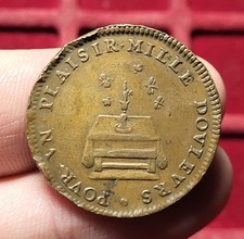 #77-341 ~ Token / Jeton - AMOUR ET MARIAGE Jeton de galanterie - RARE