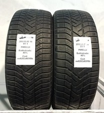 PNEUS USAGÉS PIÈCES 2 PIRELLI SNOWCONTROL SERIE 3 205/55 R16 91T INVERNALI