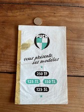catalogue brochure de moto N402 puch 250 TF 125 TL 150 TL 125 SL