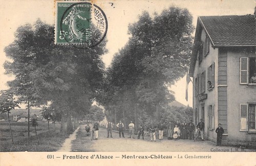 Cpa montreux chateau la - 90,