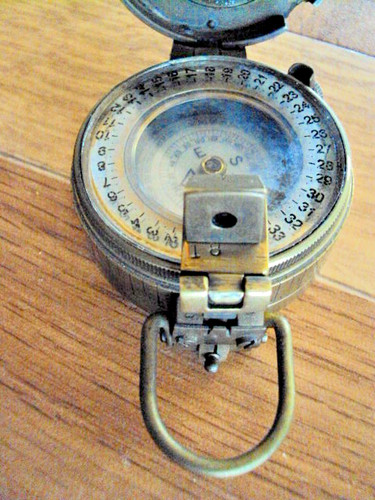 Ancienne boussole stanley - ancienne,