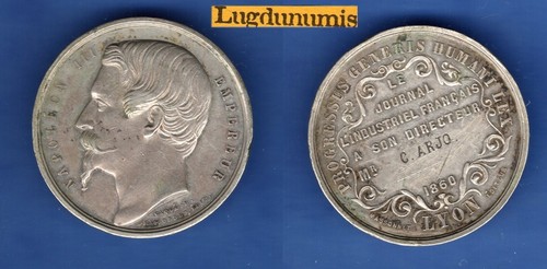 Médaille napoléon iii - médaille,