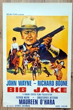 belgian poster BIG JAKE, JOHN