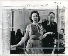 1974 Press Photo Julie